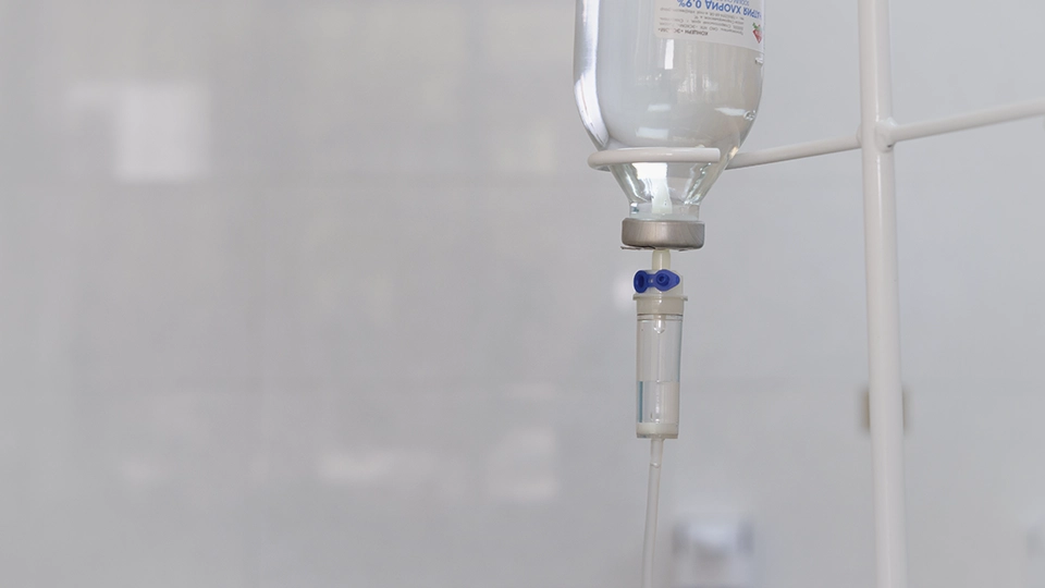 Капельница с янтарной кислотой